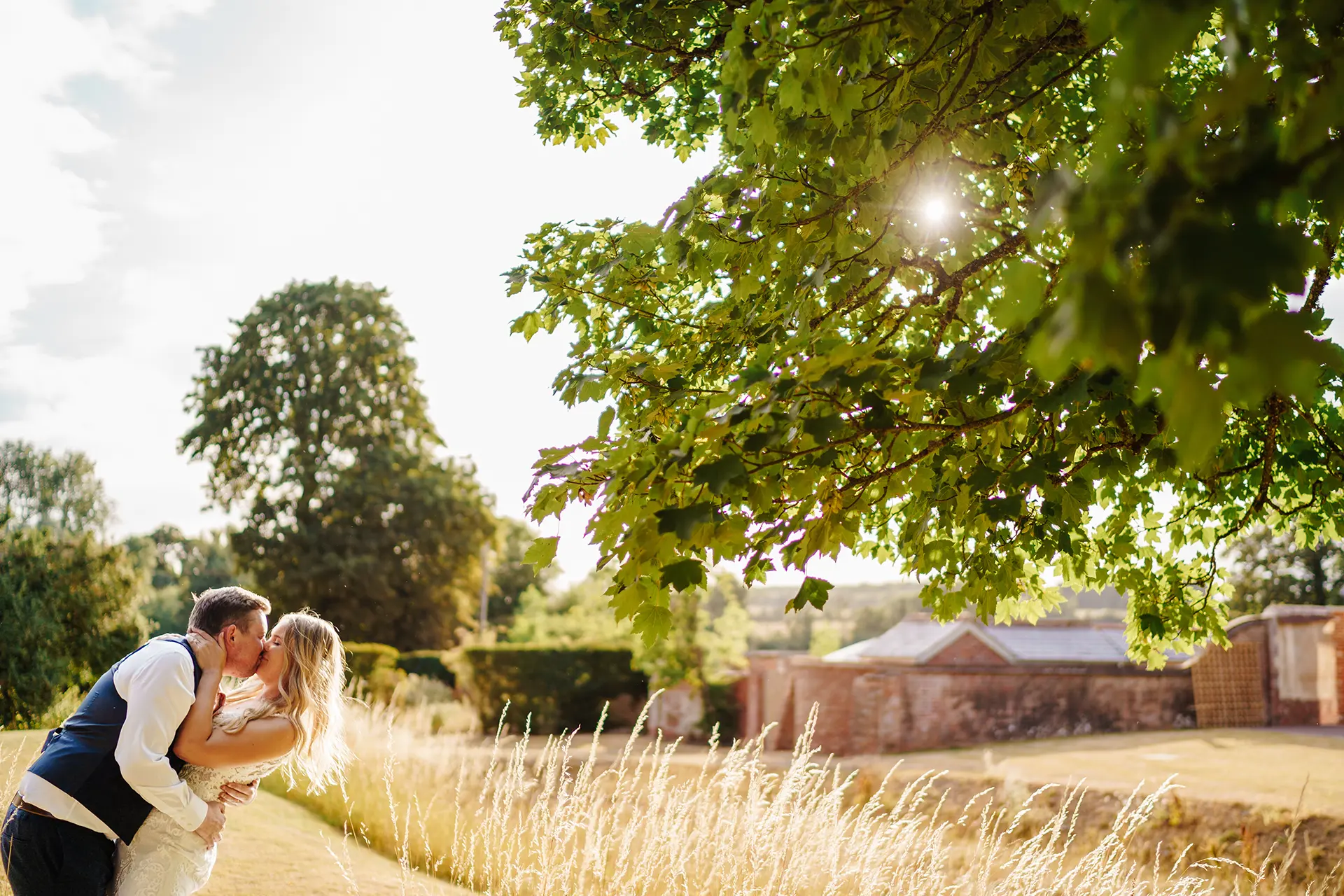 syrencot wedding seasons summer evening sun