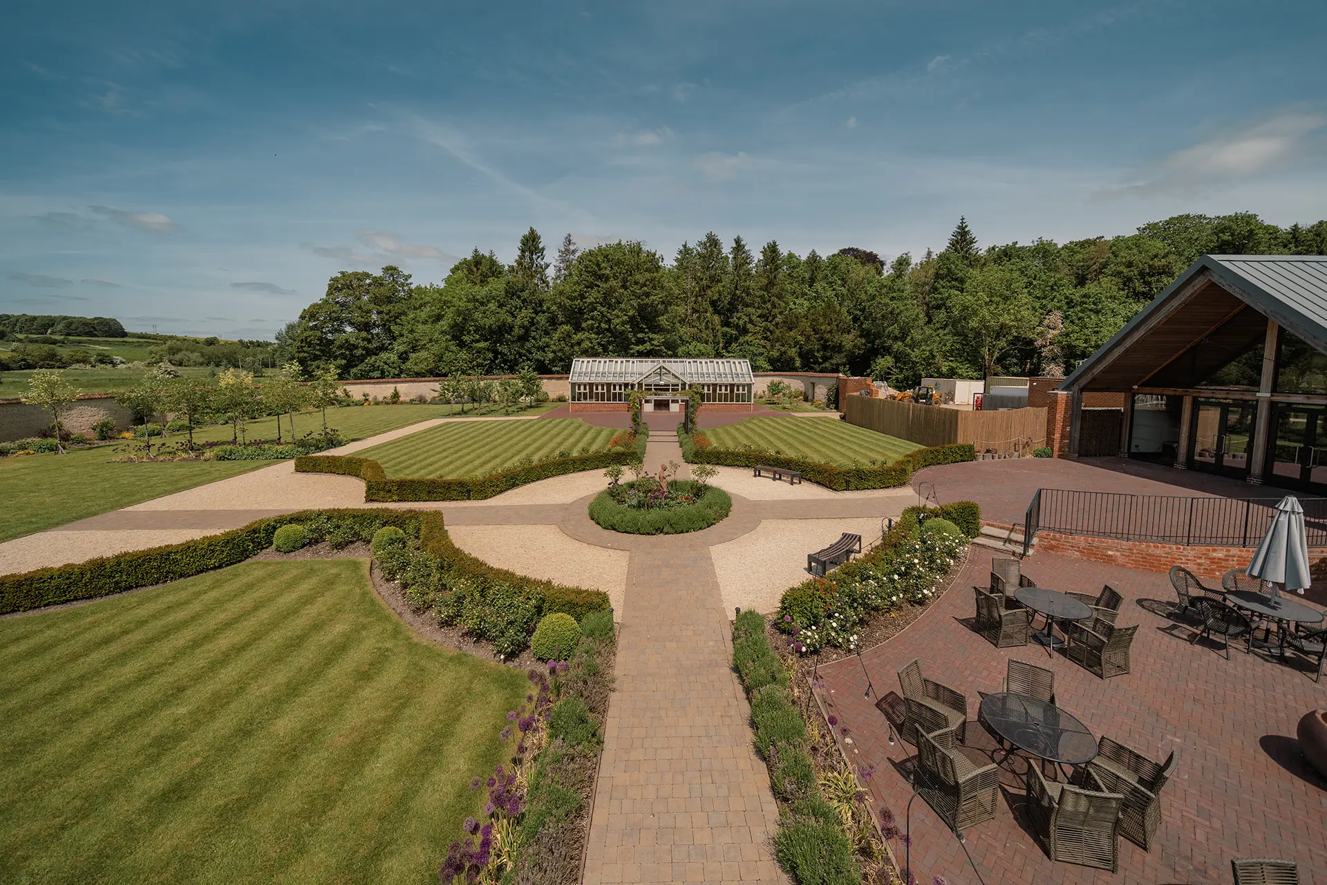 syrencot wedding the walled garden